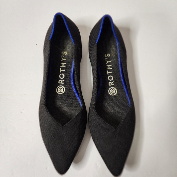 Rothy's Shoes - Rothy's Ballet Flats Womens 7.5 Black The Point II